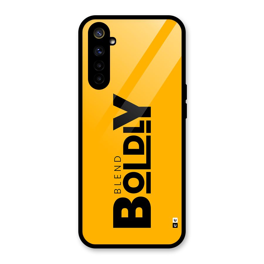 Blend Bold Glass Back Case for Realme 6i