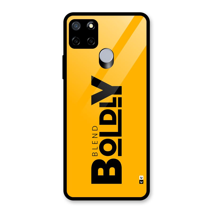 Blend Bold Glass Back Case for Realme C12