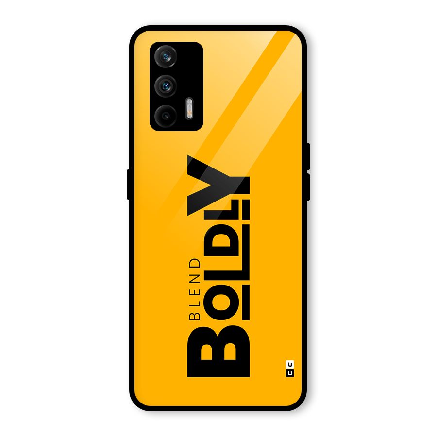 Blend Bold Glass Back Case for Realme GT 5G