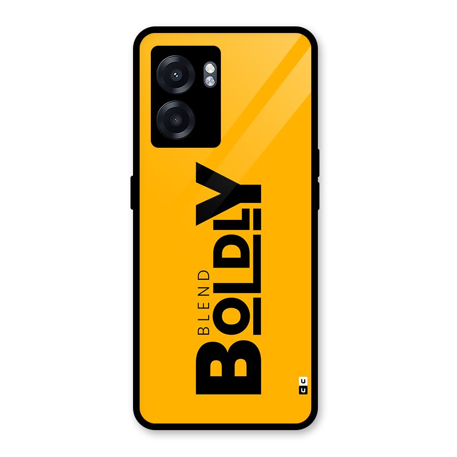 Blend Bold Glass Back Case for Realme Narzo 50 5G