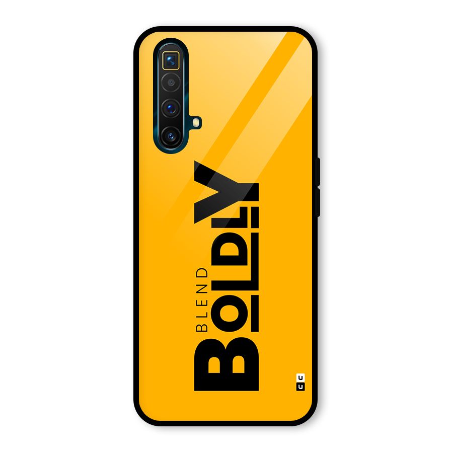 Blend Bold Glass Back Case for Realme X3 SuperZoom