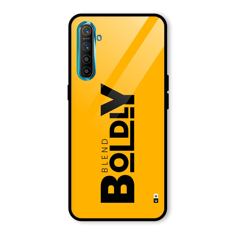 Blend Bold Glass Back Case for Realme XT