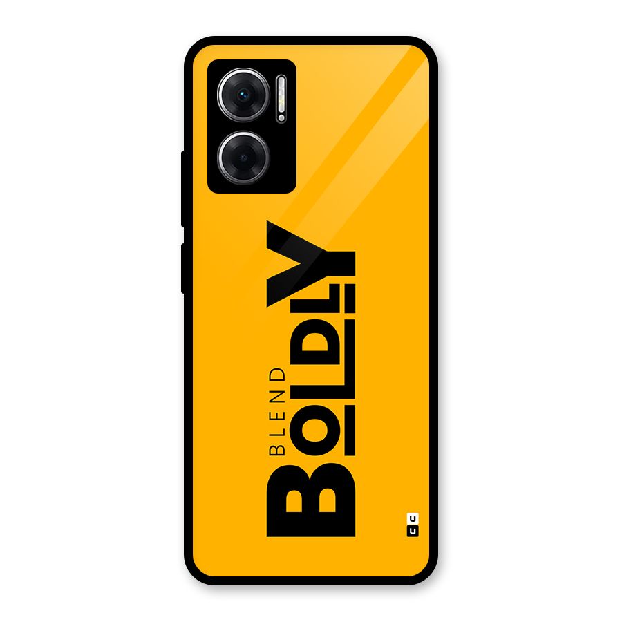 Blend Bold Glass Back Case for Redmi 11 Prime 5G