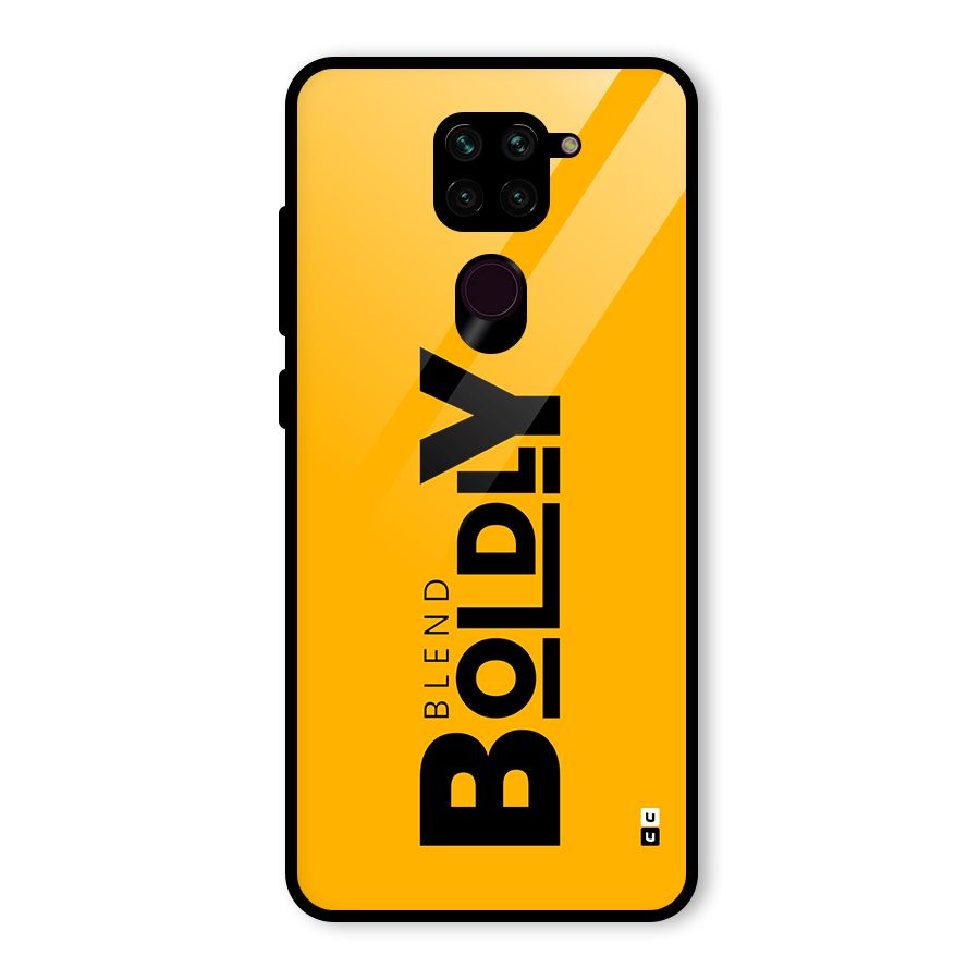 Blend Bold Glass Back Case for Redmi Note 9