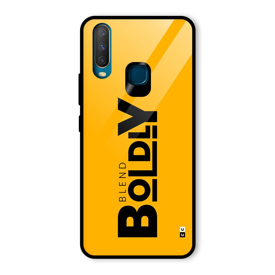 Blend Bold Glass Back Case for Vivo U10