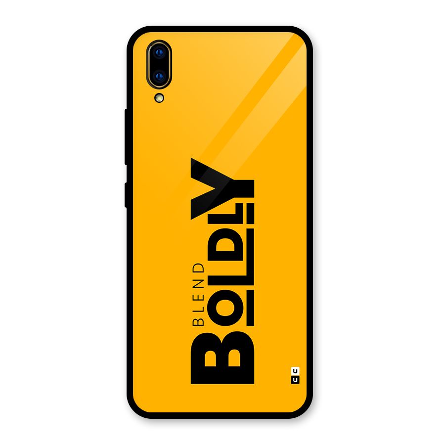Blend Bold Glass Back Case for Vivo V11 Pro