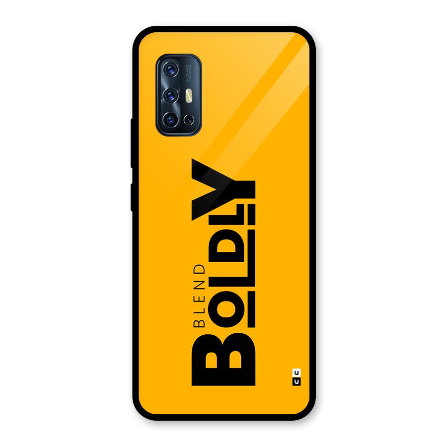 Blend Bold Glass Back Case for Vivo V17