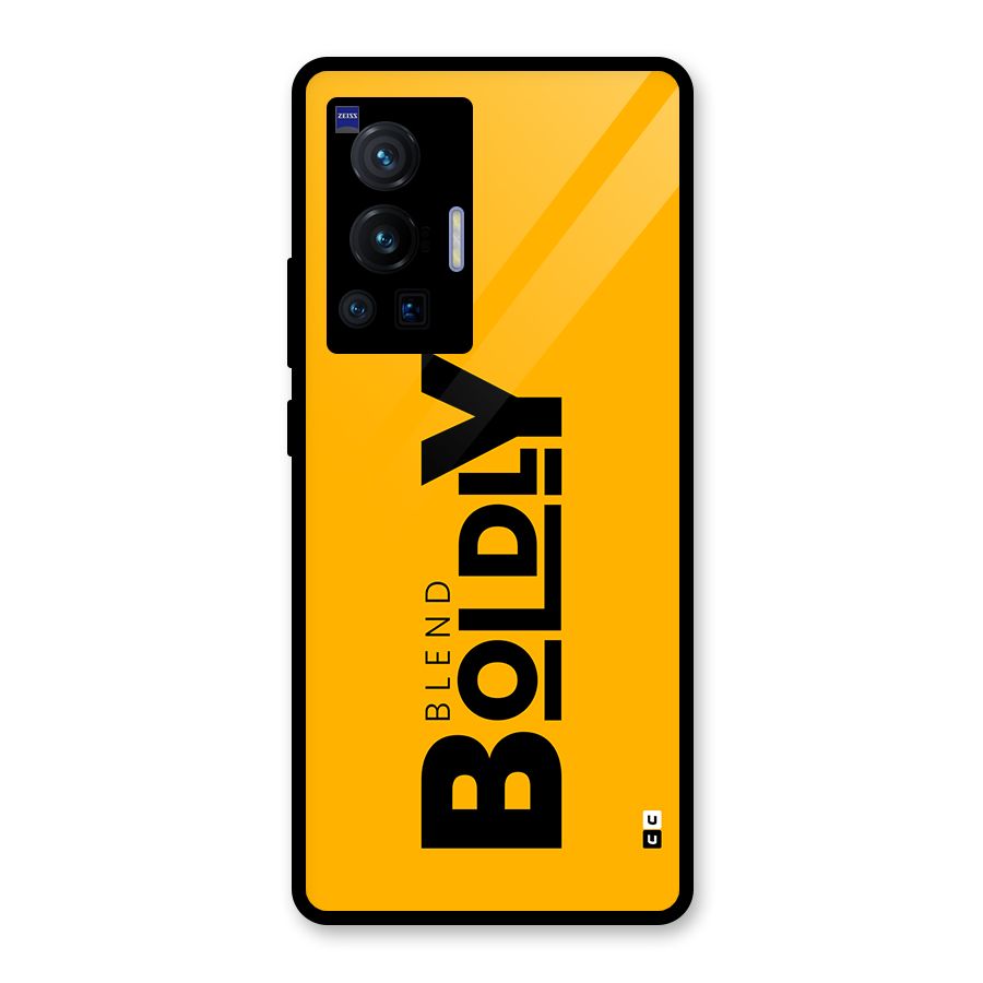 Blend Bold Glass Back Case for Vivo X70 Pro