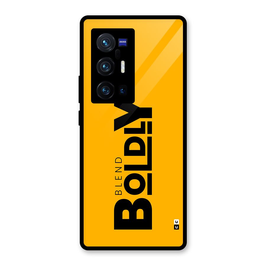 Blend Bold Glass Back Case for Vivo X70 Pro Plus