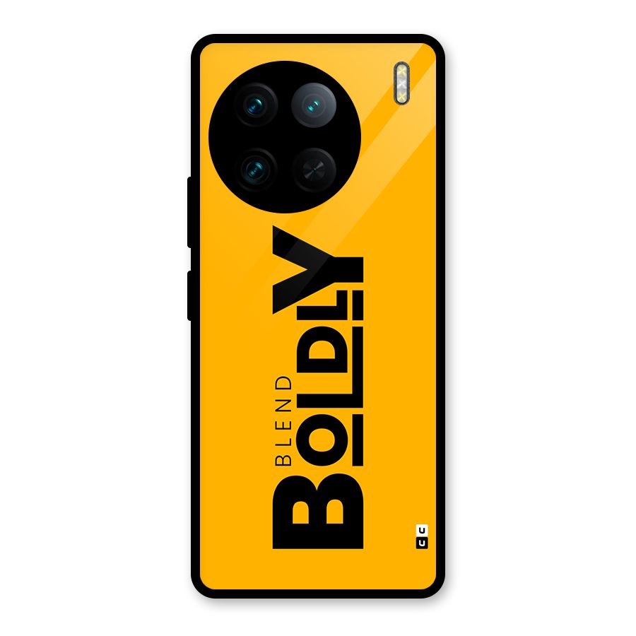 Blend Bold Glass Back Case for Vivo X90 Pro