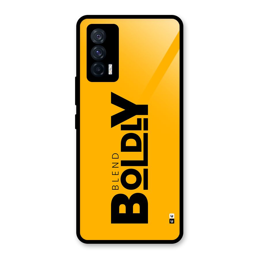 Blend Bold Glass Back Case for Vivo iQOO 7 5G