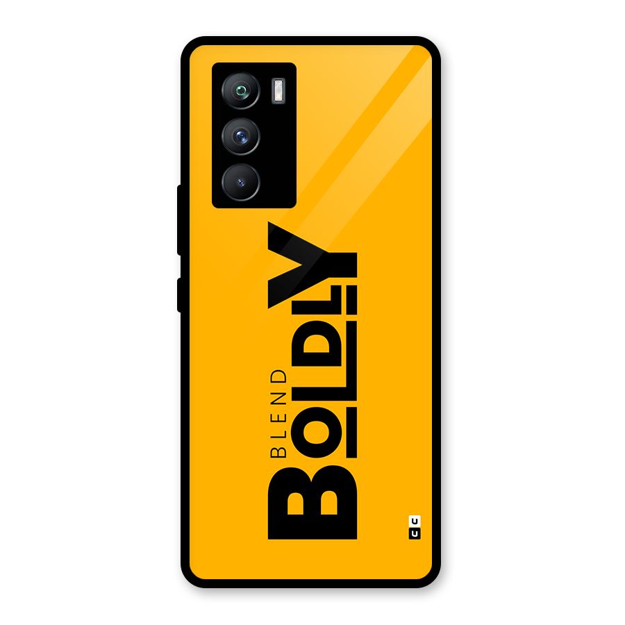 Blend Bold Glass Back Case for Vivo iQOO 9 SE