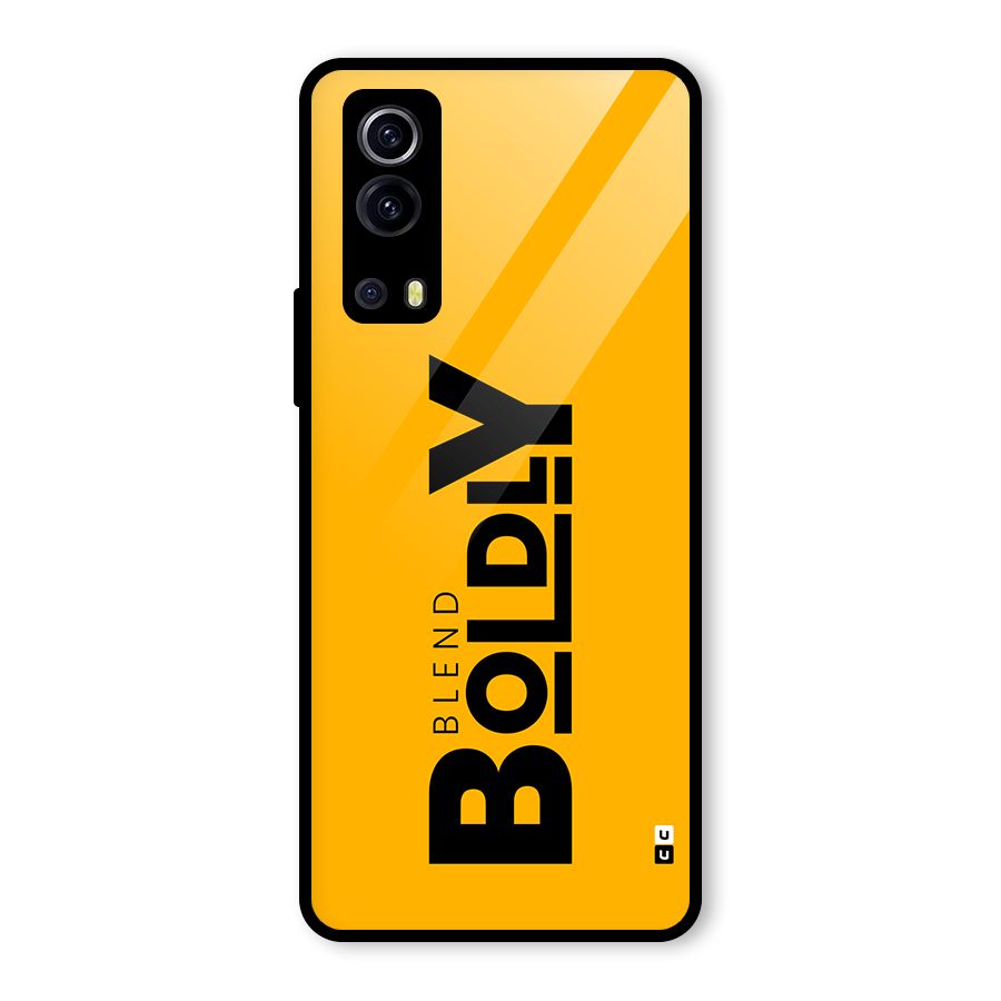Blend Bold Glass Back Case for Vivo iQOO Z3