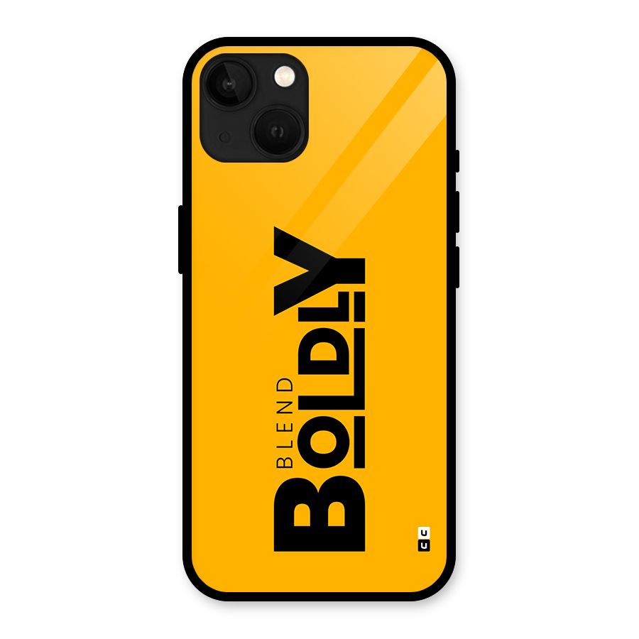 Blend Bold Glass Back Case for iPhone 13
