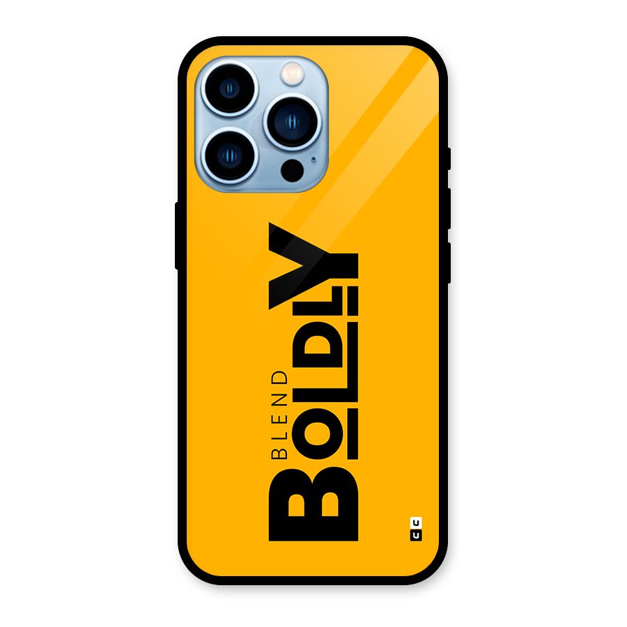 Blend Bold Glass Back Case for iPhone 13 Pro