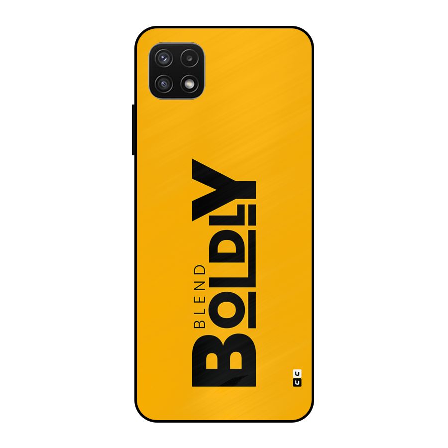 Blend Bold Metal Back Case for Galaxy A22 5G
