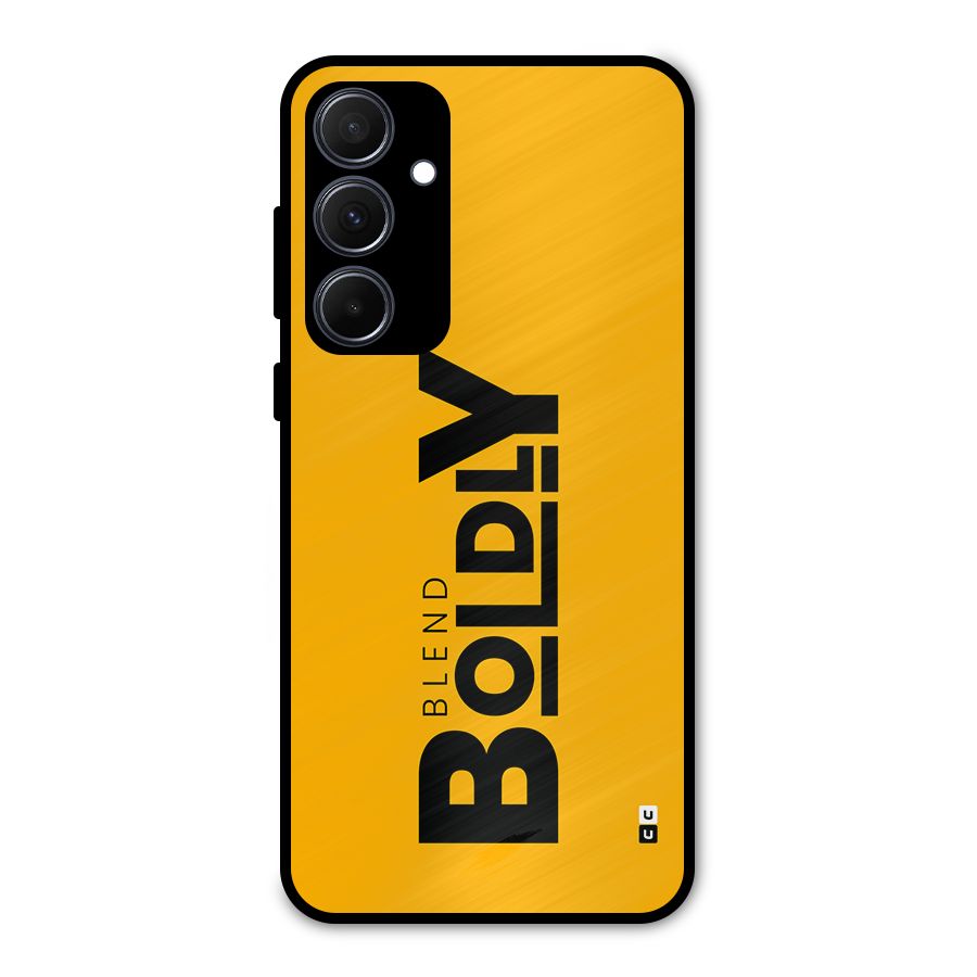 Blend Bold Metal Back Case for Galaxy A35