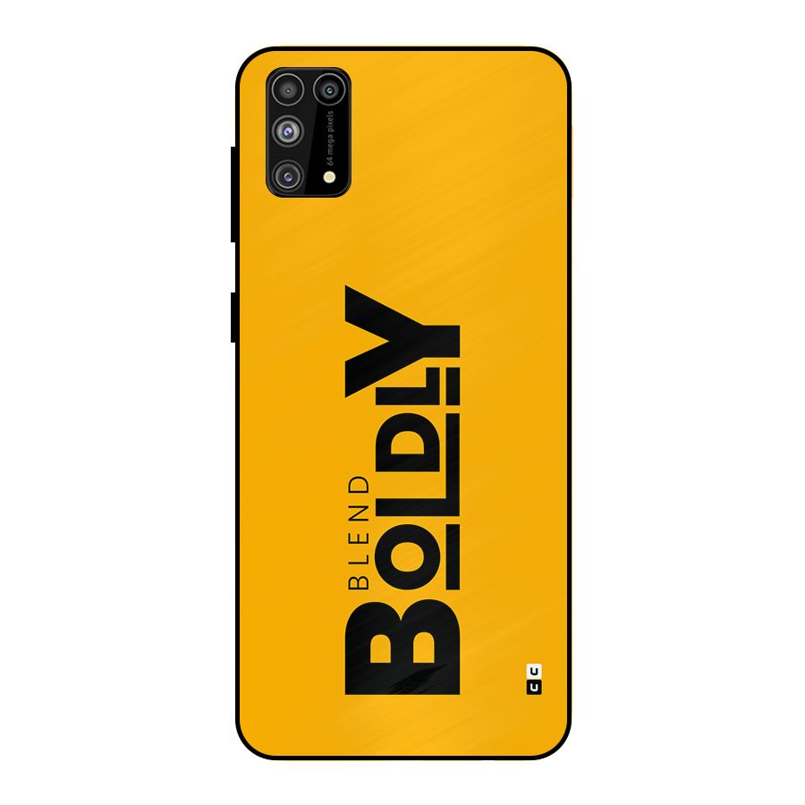 Blend Bold Metal Back Case for Galaxy F41