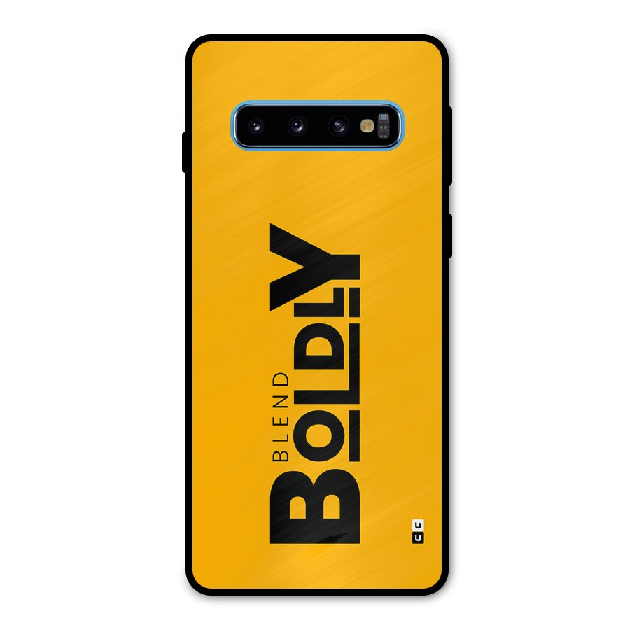 Blend Bold Metal Back Case for Galaxy S10