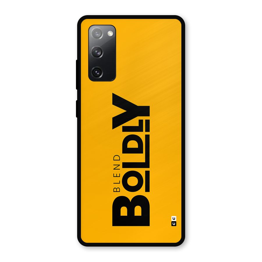Blend Bold Metal Back Case for Galaxy S20 FE
