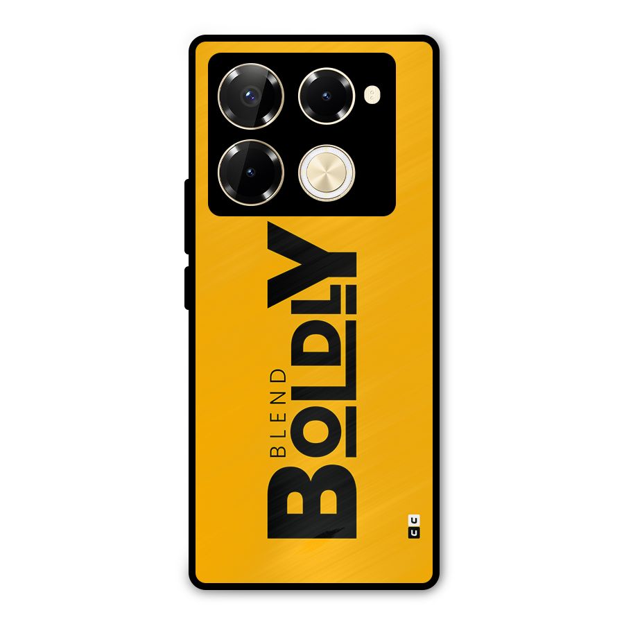 Blend Bold Metal Back Case for Infinix Note 40 Pro