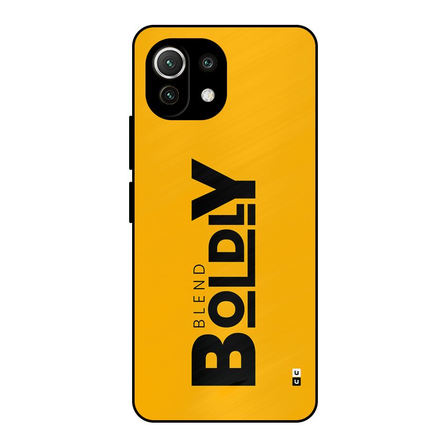 Blend Bold Metal Back Case for Mi 11 Lite NE 5G