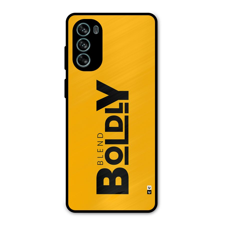 Blend Bold Metal Back Case for Moto G62