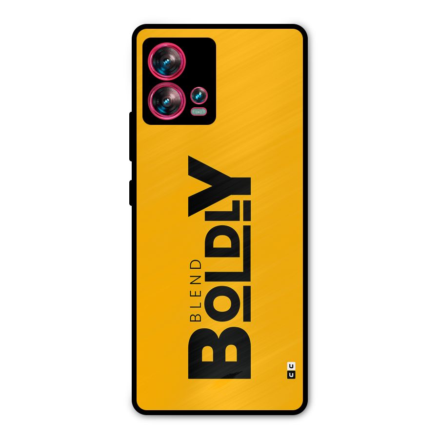 Blend Bold Metal Back Case for Motorola Edge 30 Fusion