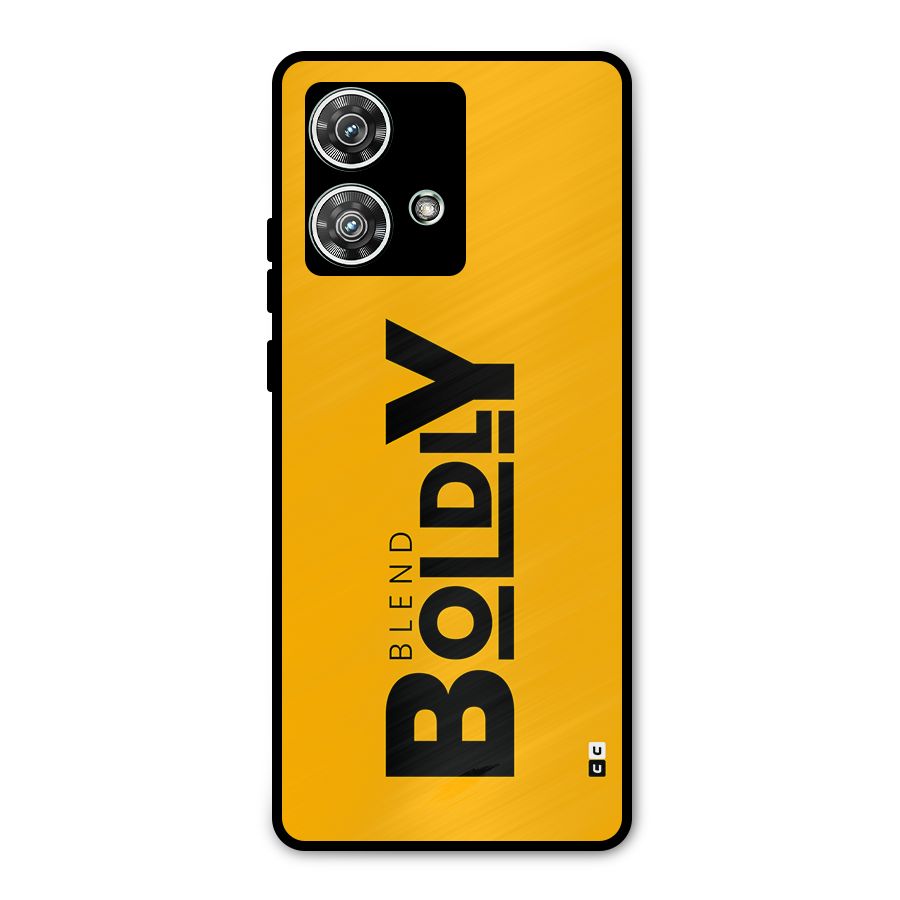 Blend Bold Metal Back Case for Motorola Edge 40 Neo