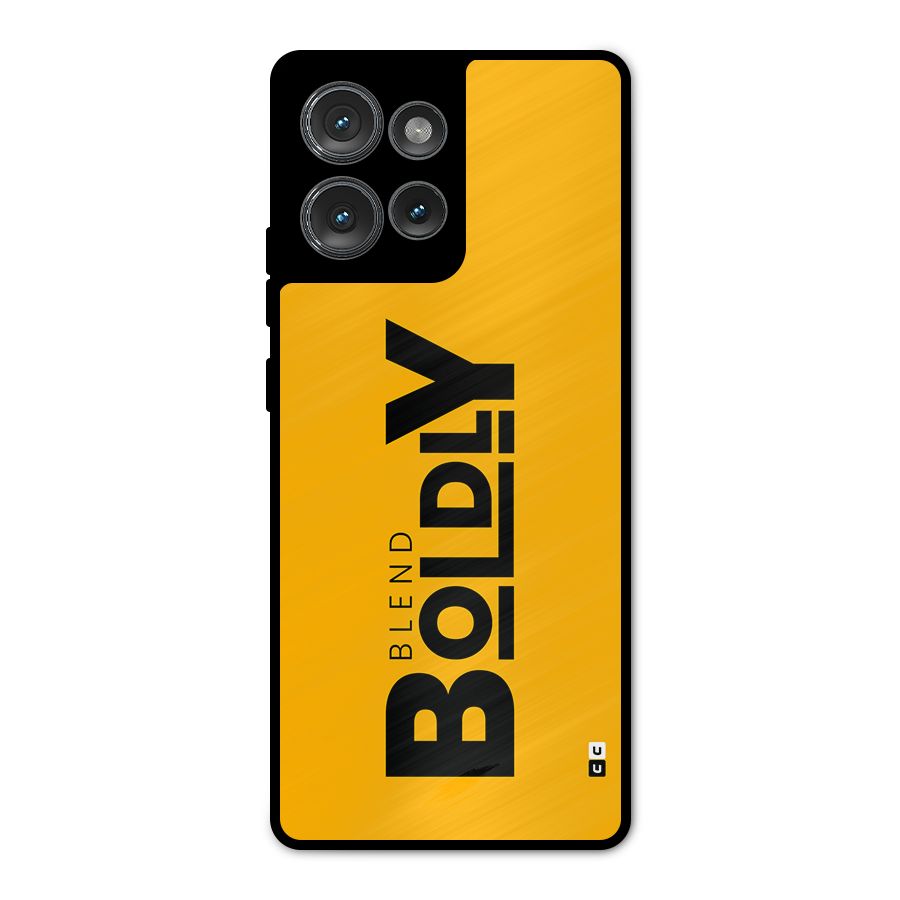 Blend Bold Metal Back Case for Motorola Edge 50