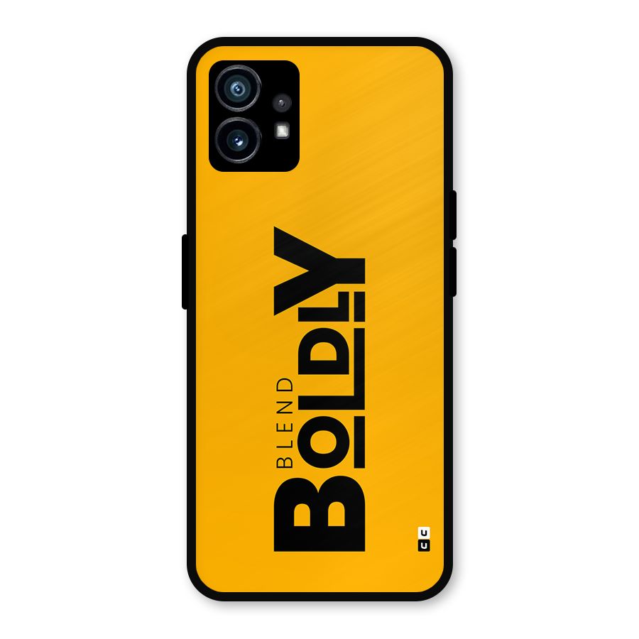 Blend Bold Metal Back Case for Nothing Phone 1
