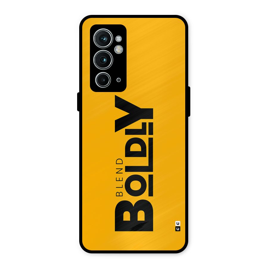 Blend Bold Metal Back Case for OnePlus 9RT 5G