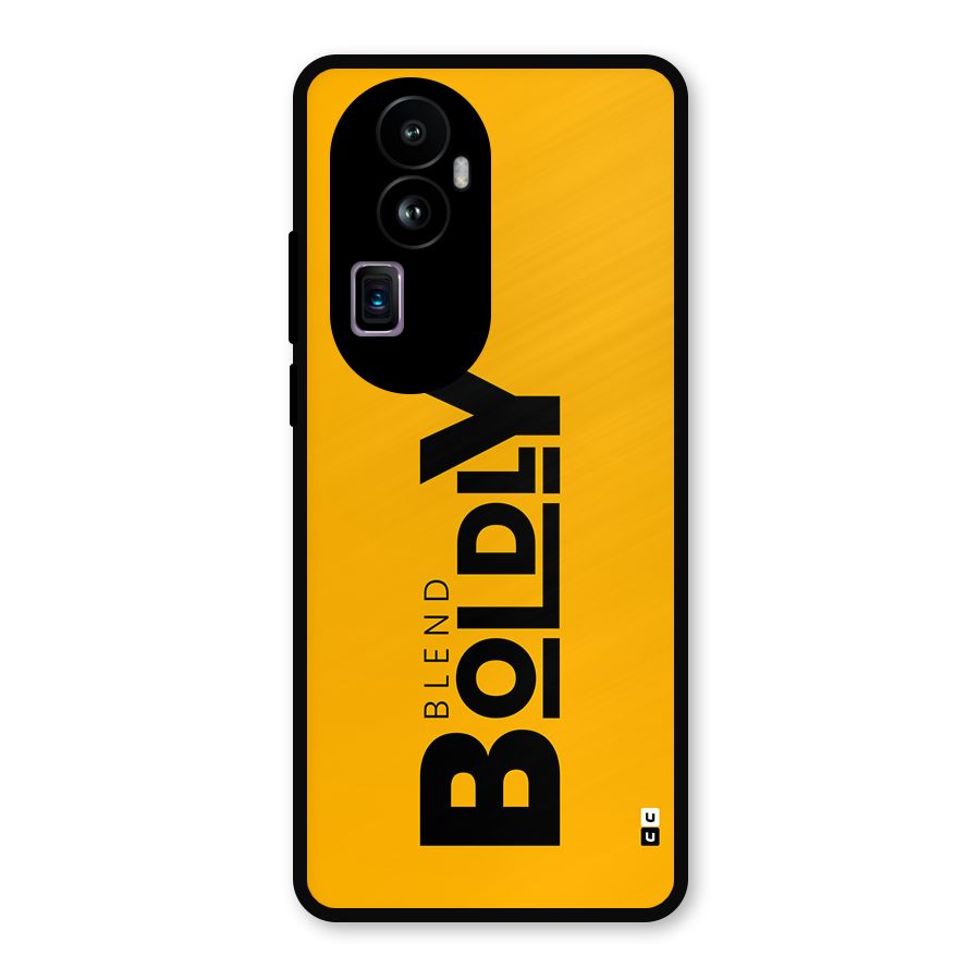 Blend Bold Metal Back Case for Oppo Reno10 Pro Plus