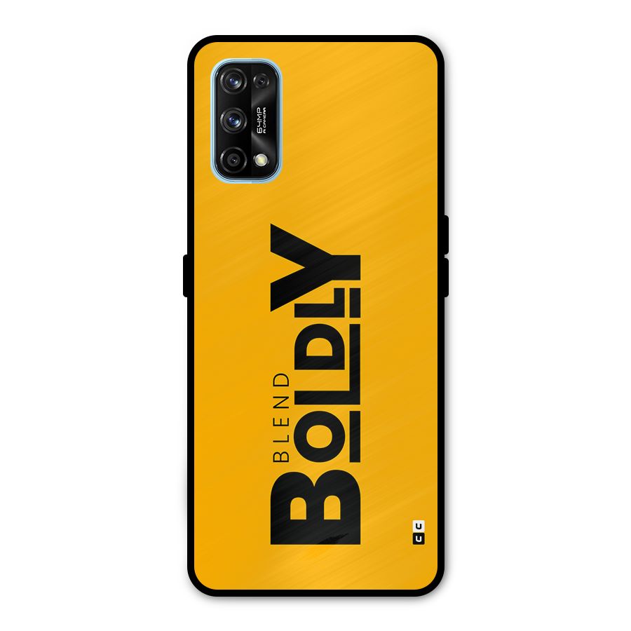Blend Bold Metal Back Case for Realme 7 Pro