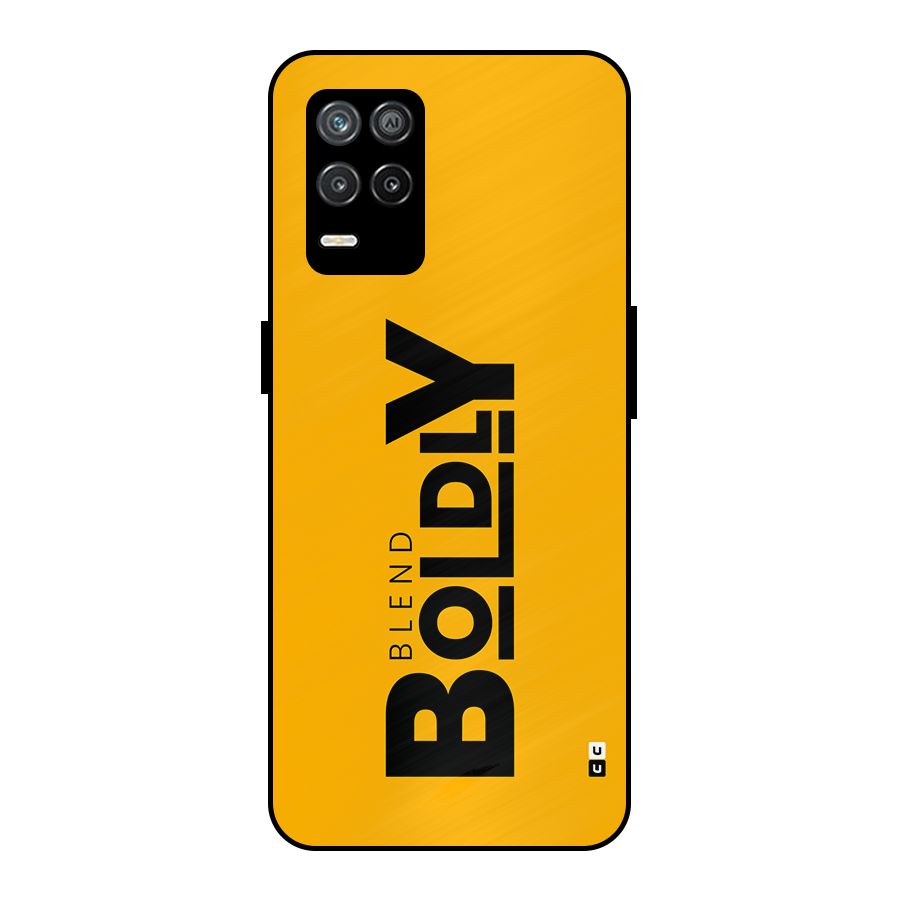 Blend Bold Metal Back Case for Realme 8 5G
