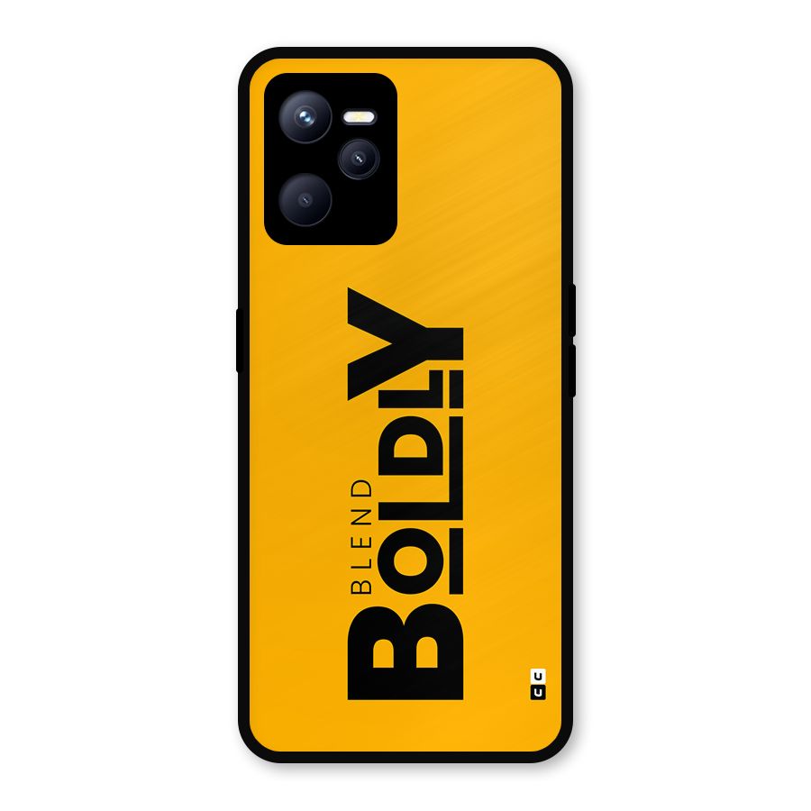 Blend Bold Metal Back Case for Realme C35