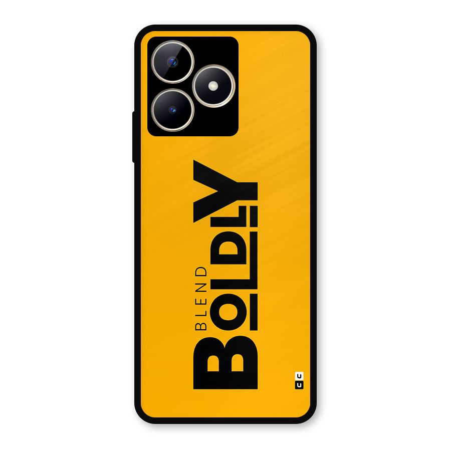 Blend Bold Metal Back Case for Realme C53