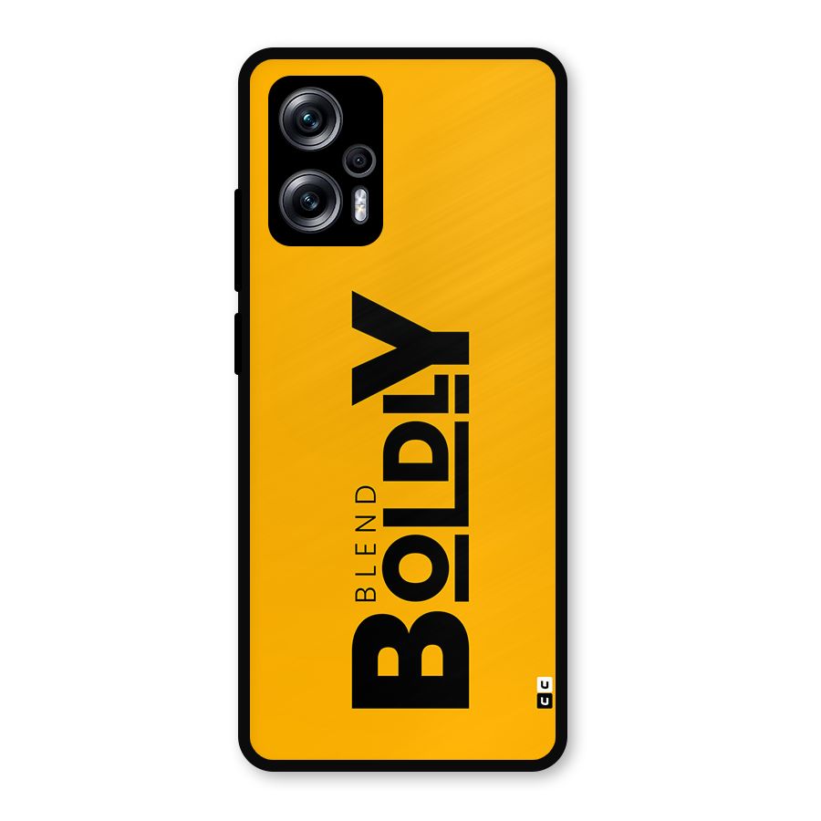 Blend Bold Metal Back Case for Redmi K50i