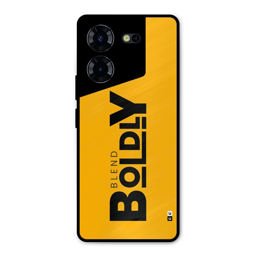 Blend Bold Metal Back Case for Tecno Pova 5 Pro 5G