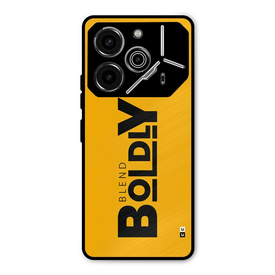 Blend Bold Metal Back Case for Tecno Pova 6 Pro