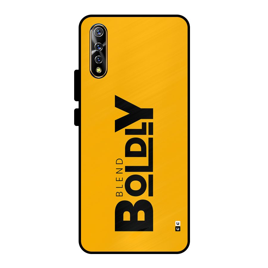 Blend Bold Metal Back Case for Vivo S1