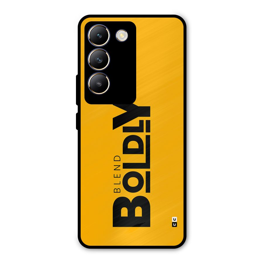Blend Bold Metal Back Case for Vivo T3 5G