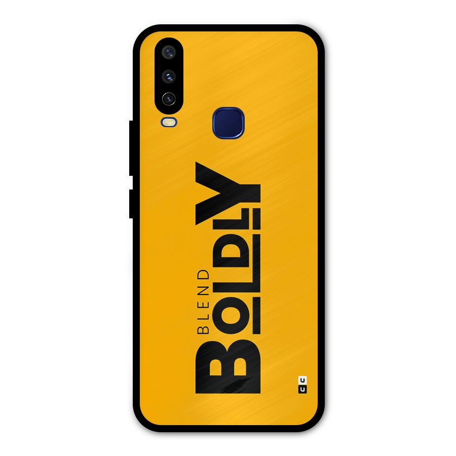 Blend Bold Metal Back Case for Vivo U10