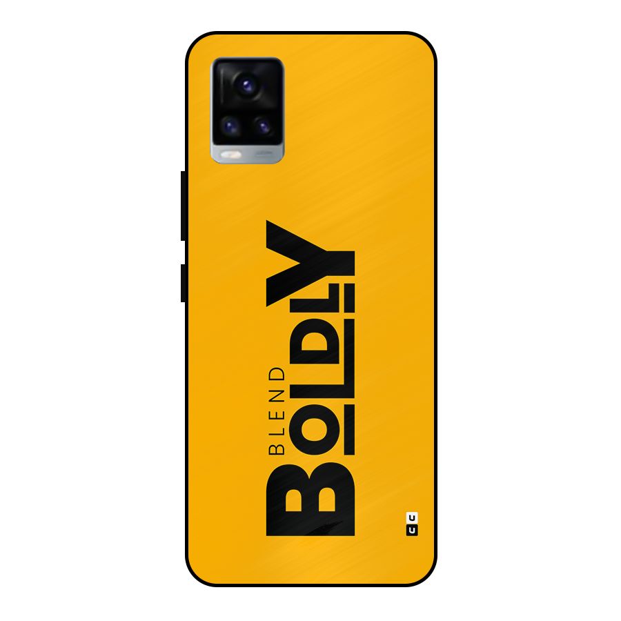 Blend Bold Metal Back Case for Vivo V20 2021