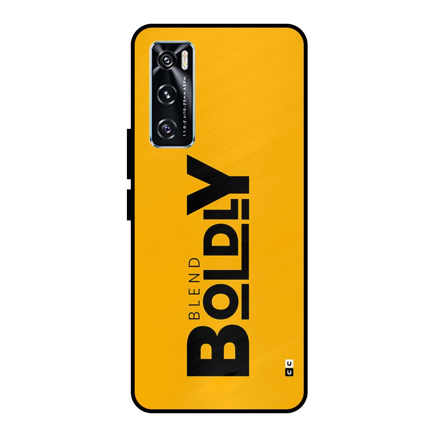 Blend Bold Metal Back Case for Vivo V20 SE