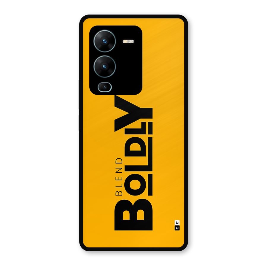 Blend Bold Metal Back Case for Vivo V25 Pro