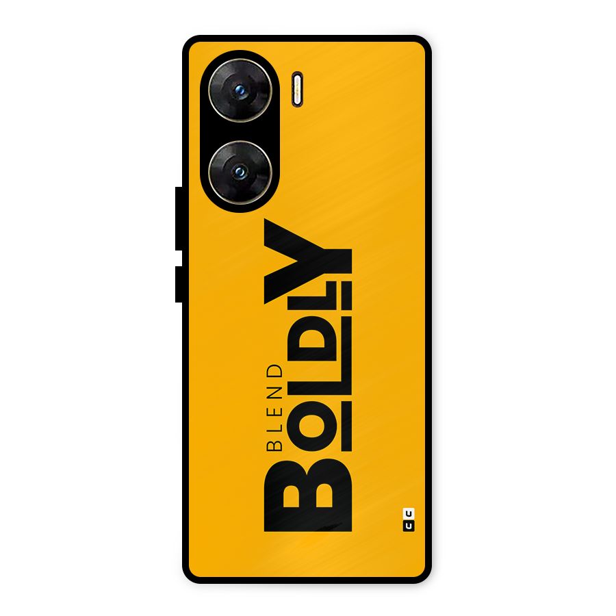 Blend Bold Metal Back Case for Vivo V29e