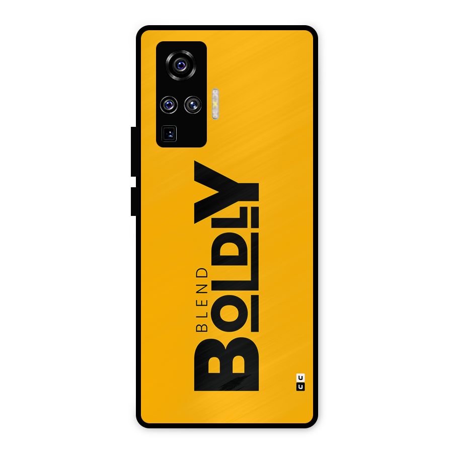 Blend Bold Metal Back Case for Vivo X50 Pro