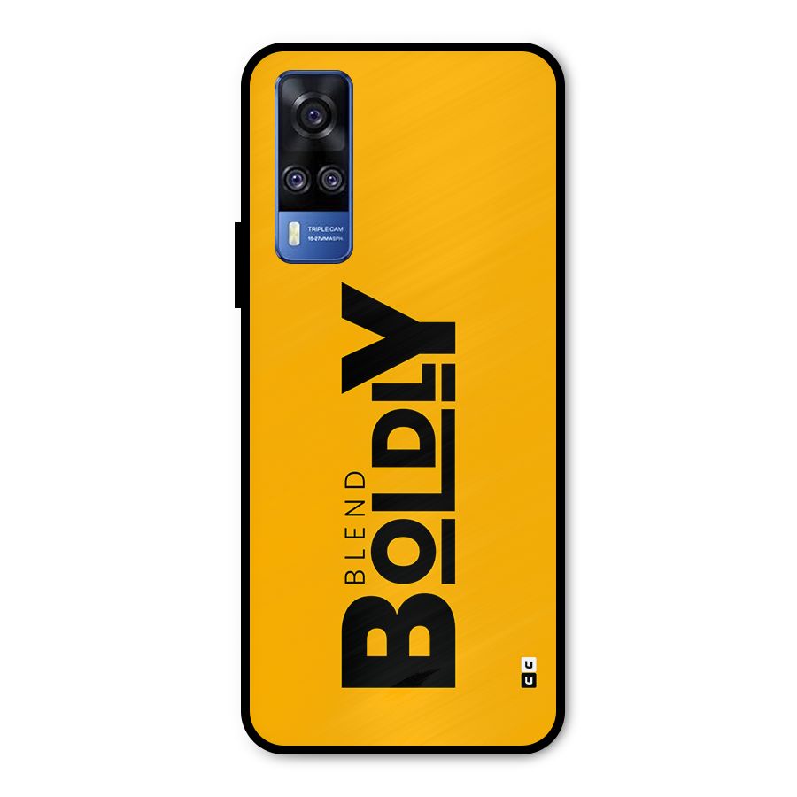 Blend Bold Metal Back Case for Vivo Y31
