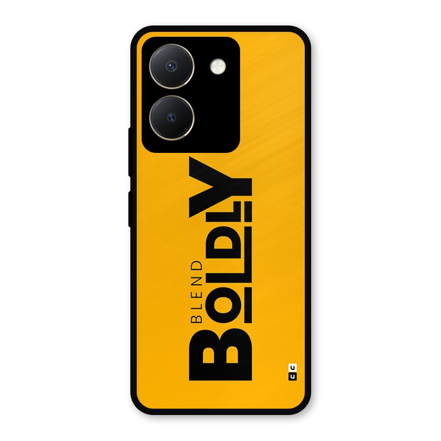 Blend Bold Metal Back Case for Vivo Y36